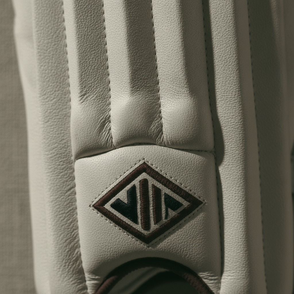 Batting pads + gloves set — Glove detail