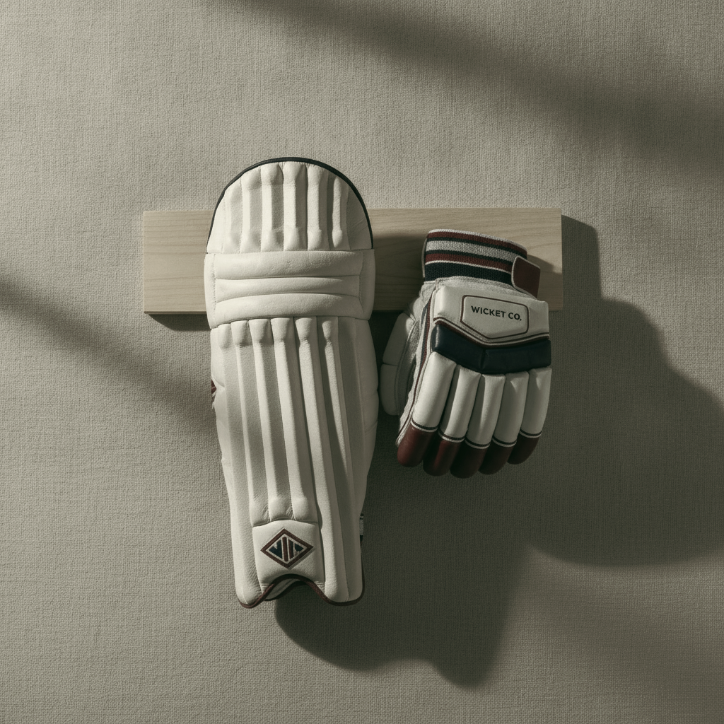 Batting pads + gloves set