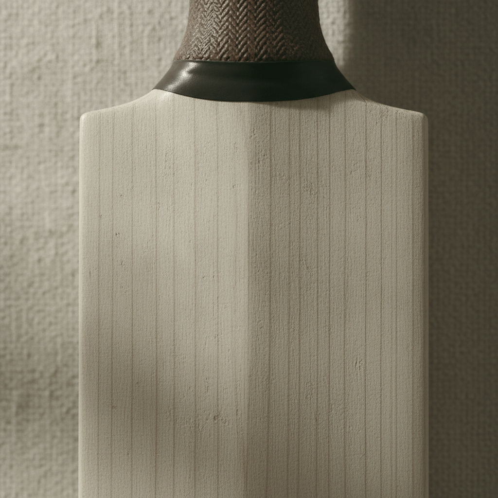 GM entry English willow bat — Toe and edge